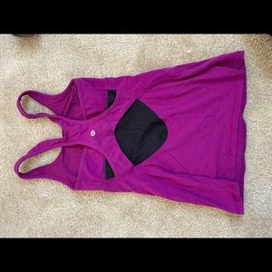Magenta Lululemon tank top